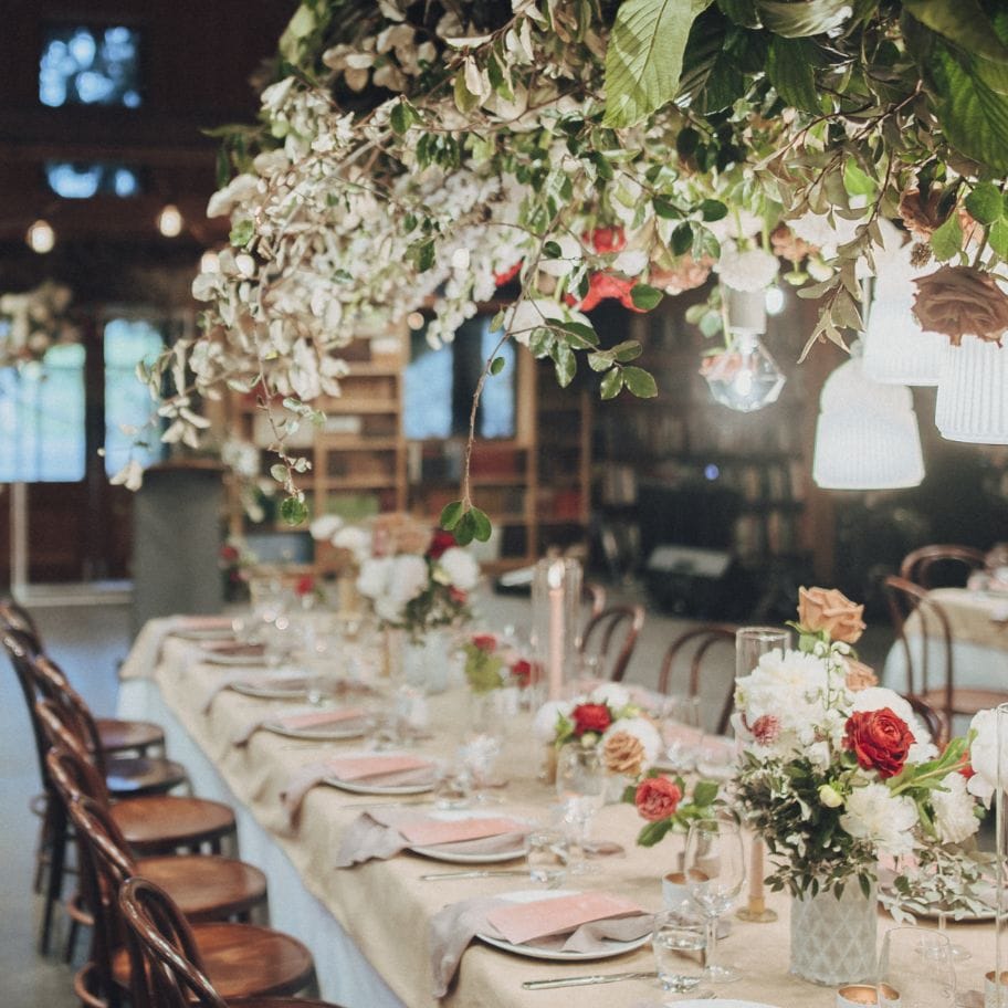 Wedding Styling Luxe Dining - Form over Function